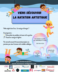 Stage d'initiation du 14/04 au 17/04 pour les 4 - 6 ans 