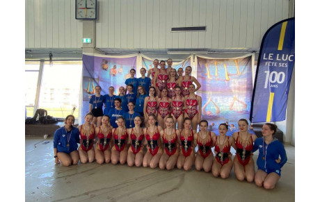 Médaille d'or pour l'équipe junior!!!